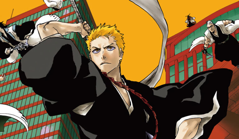 獄頣鳴鳴篇の表紙で斬月を構える12年後の黒崎一護