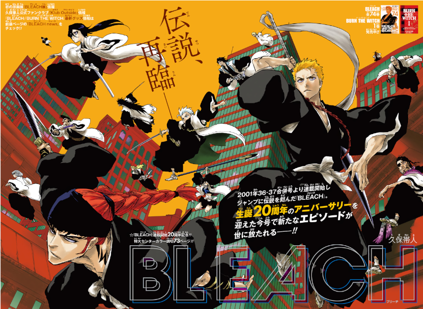 Bleach 最新 10年後の護廷十三隊と獄頣鳴鳴篇時のメンバー一覧 アニもブログ